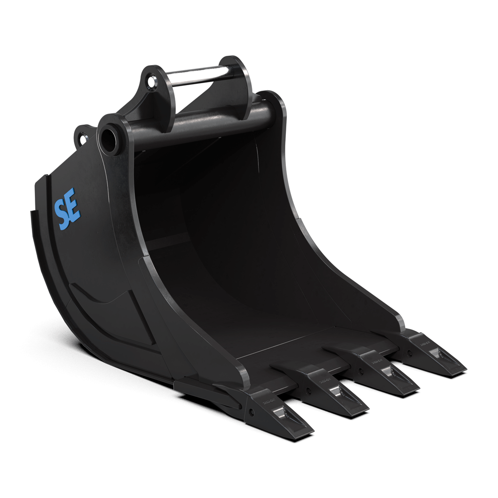 Tandad grävskopa med s70 fäste från tillverkaren SE