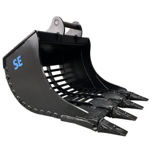 Gallerskopa tandad med s70 fäste från tillverkaren SE Equipment