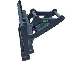 Adapter för grävmaskin, s60 fäste till stora BM fäste.