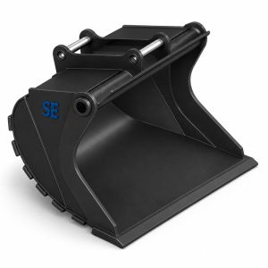 Planeringsskopa till grävmaskin med s50 fäste, från tillverkaren SE Equipment.