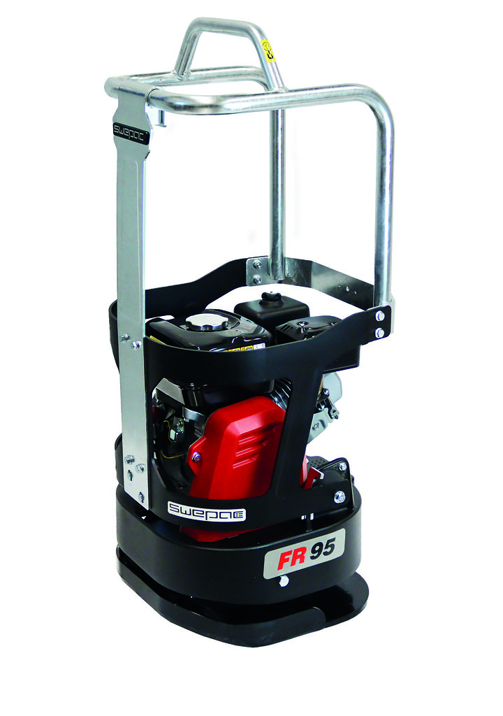 Swepac FR95 Markvibrator / Rundpadda