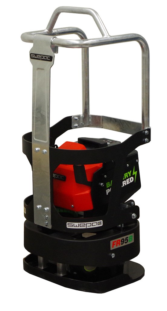 Swepac FR95 Markvibrator / Rundpadda
