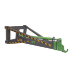Hydraulisk kranarm, kapacitet 5 ton från tillverkaren LST