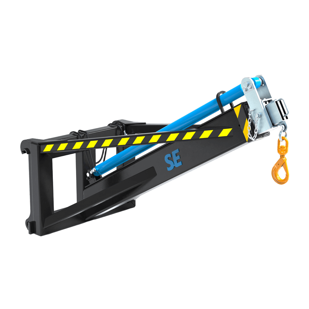 Kranarm Hydraulisk med Stora BM fäste från SE Equipment